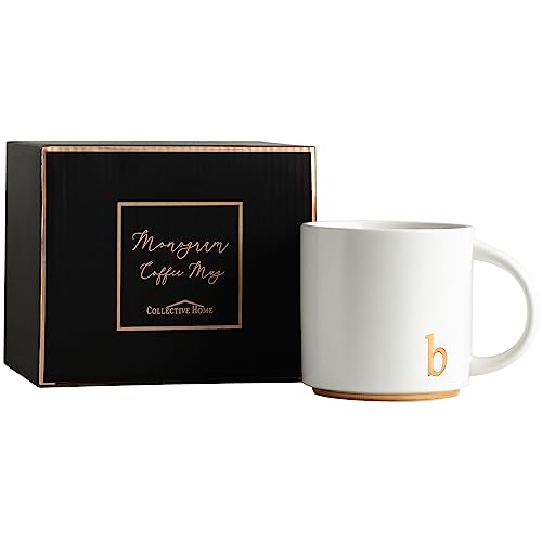 Ceramic Coffee Mug (gold-b)