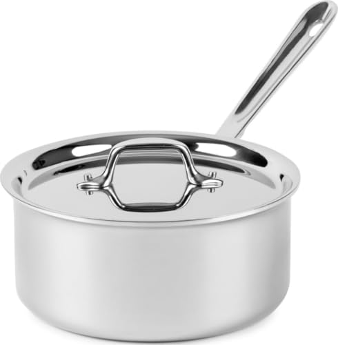 D3 Stainless Steel 3 Quart Sauce Pan With Lid (3 Quarts)