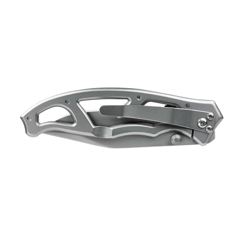 Gear Paraframe I EDC Folding Pocket Knife with Clip (7" / Paraframe I (Serrated Edge - Stainless Steel))