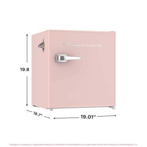 Coral EFR176 AMZ EFR176 Retro Mini Refrigerator (Coral)