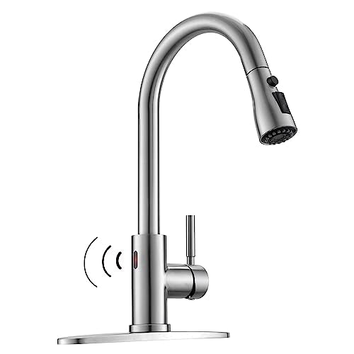 Touchless Kitchen Faucet (Brushed Nickel)