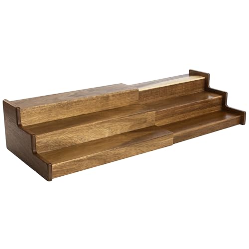 Acacia Wood 3 Tiered Spice Rack