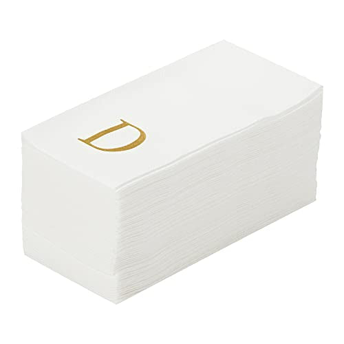 Luxenap 15.8 X 7.9 Inch Linen (Gold / 50 Count / D)