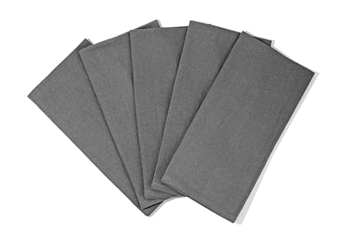 Gray Flour Sack Tea Towels (Gray)