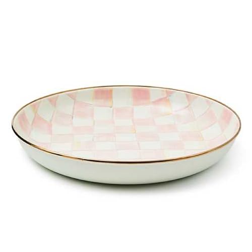 Enamel Abundant Bowl (Rosy Check)