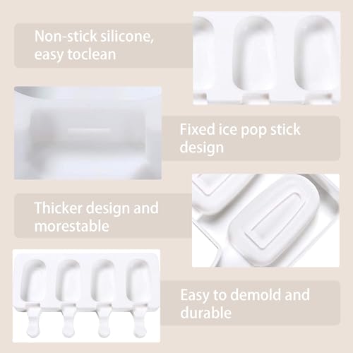 2 Small Mini Popsicles Molds (A-Smaller)