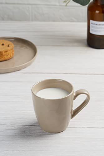 Mars Coffee Mug Set of 4 (4pcs / Mars-Cinnamon Brown)