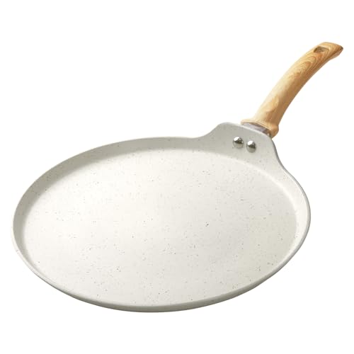 11 Inch Nonstick Crepe Pan (11 Inch / Cream White Granite)