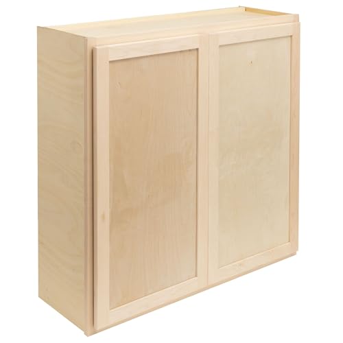 Quicklock RTA (12"D x 36"W x 42"H Standard / Raw Maple)