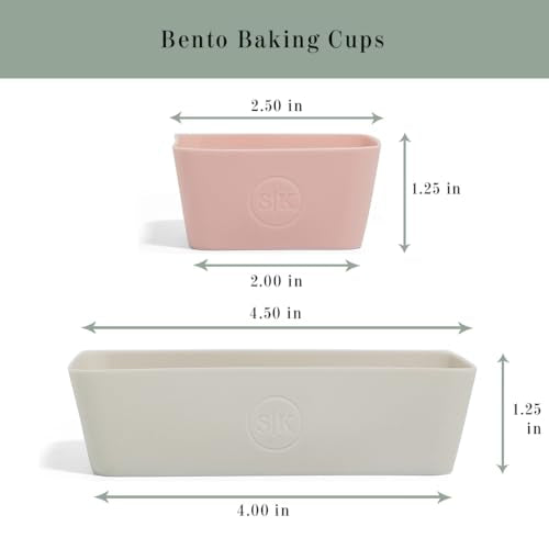 Reusable Silicone Bento Baking Cups (Bento)