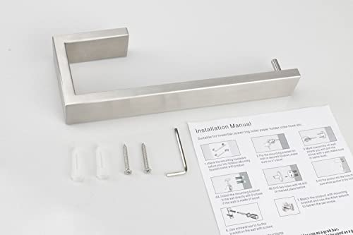 Hand Towel Holder (Brushed / 9 In-2 Pack)