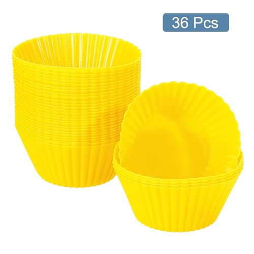36Pcs Silicone Cupcake Liners