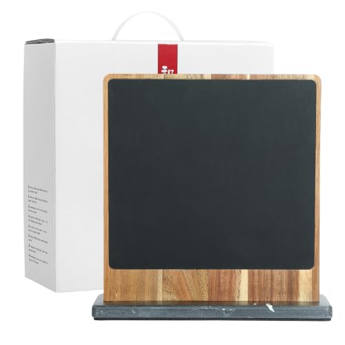 Double sided Magnetic Knife Holder without Knives (Acacia Wood Knife Holder)