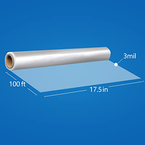 Clear Cellophane Wrap Roll 100ft X 17.5in