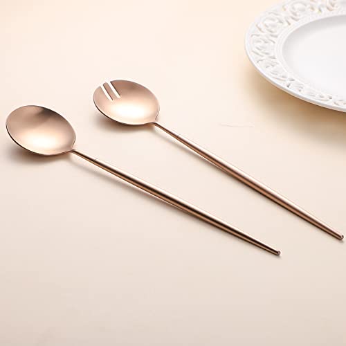 Salad Servers (Rose Gold)