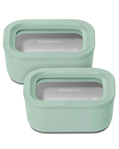 2 Piece Glass Food Storage Container Set (Mist / 2.6 Cup Food Storage (2x))