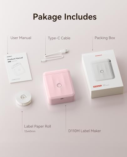 D110 Upgrade Mini Label Maker