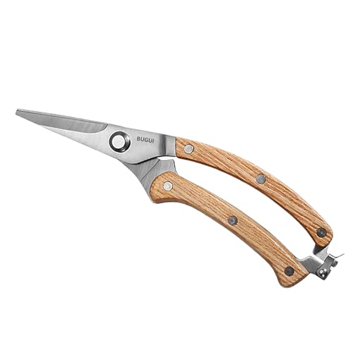 Wood Handle Garden Shears (8"WoodHandleShears(E011))