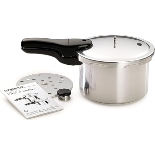 01241 4 Quart Aluminum Pressure Cooker (4 Quarts / Cooker)