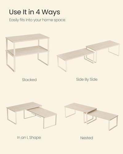Cabinet Organizer Shelf (2 Count)