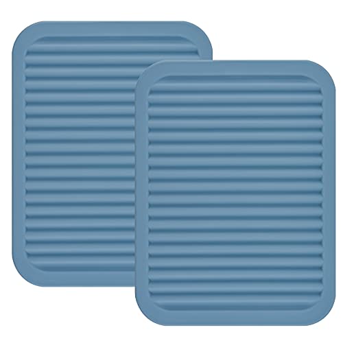 Silicone Trivets Mats for Hot Dishes and Hot Pots (2 Count)
