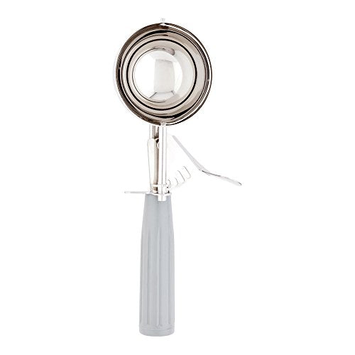 Bundle 3 Ice Cream Scoops Trigger Release Stainless Steel Dishers 2 (Bundle of (8 oz, 4 oz, 2 oz))