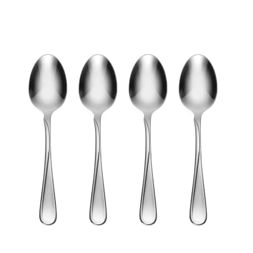 Flight Dinner Spoons Silverware Set for 4 (Dinner Spoons, Set of 4)