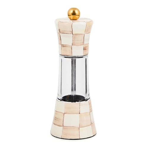 Enamel Grinder (Mocha Check)
