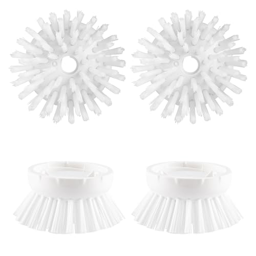 Soap Dispensing Palm Brush Refills (White)