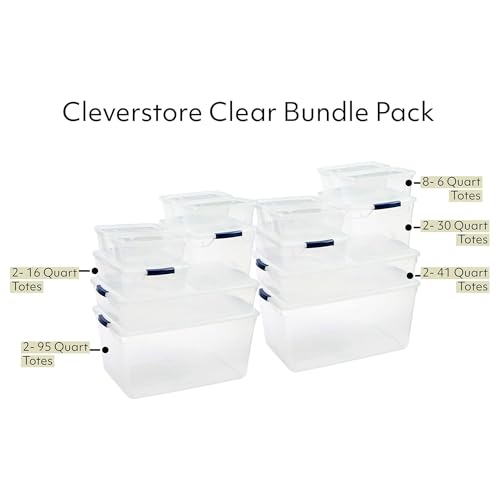 Cleverstore Clear Dorm Variety 16 (Variety - 16 Pack)
