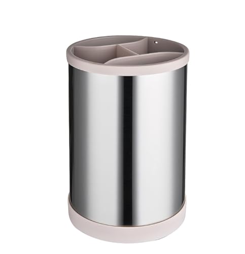 Kitchen Utensil Holder for Countertop (khaki)
