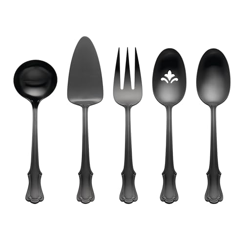 James Street Black Satin 5 (Black / 5 Count / Hostess Set)