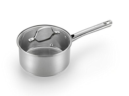 Performa Stainless Steel Cookware Set 12 Piece Induction Oven Broiler Safe 500F Pots and Pans (Stainless Steel Handle)