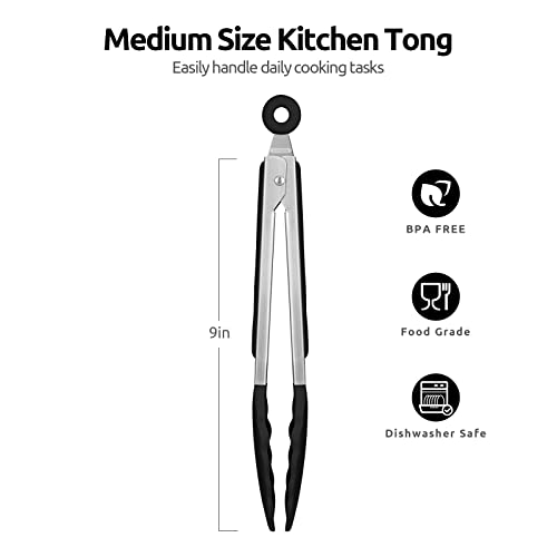 Heat Resistant Silicone Kitchen Tong