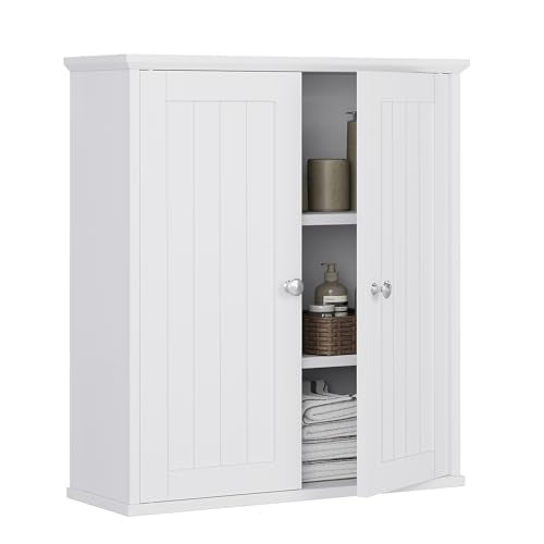 Bathroom Wall Cabinet (White)