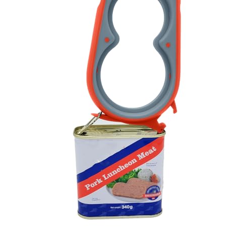 Jar Opener & Bottle Opener for Seniors with Arthritis (Orange)