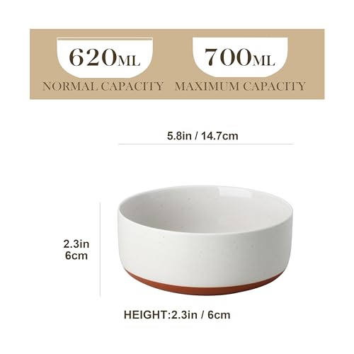 Cereal Bowls Set of 6 (6 Count)