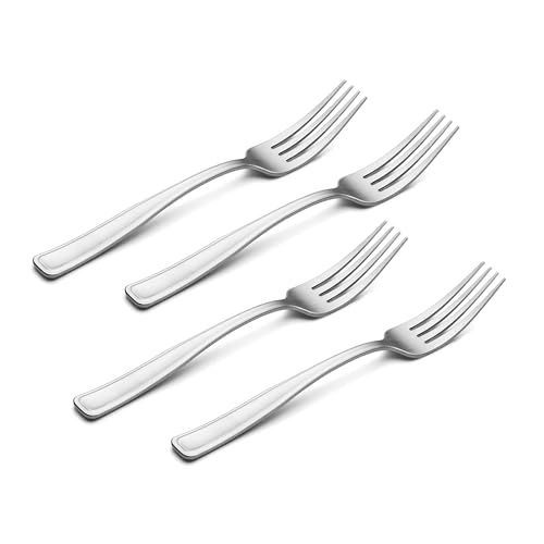 Reid Salad Forks Silverware Set for 4 (Satin / 4 Count / Salad Forks)