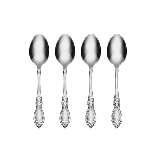 Wordsworth Teaspoons Silverware Set for 4 (Service for 4 / Teaspoons, Set of 4)