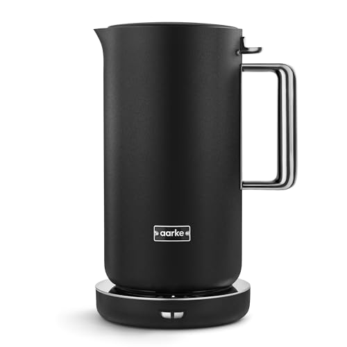 Kettle Electric Stainless Steel Tea Kettle 1.2L (Black)