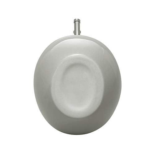 Ceramic Olive Oil Dispenser Bottle for EVOO Oil and Vinegar (Sea Salt Gray / 24 Ounces)