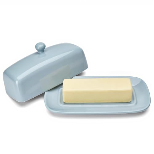 Butter Dish with Lid (Bluish Grey)