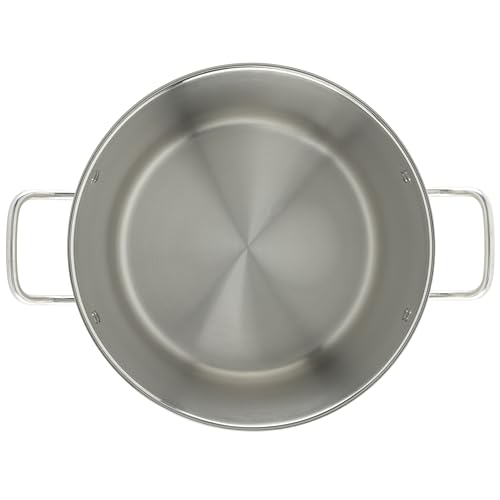 Silver 20 qt Stainless Steel Stock Pot with Cover (20 Quarts / Pot With Cover)