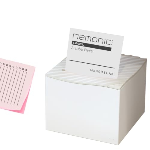 Nemonic AI Sticky Note Label Printer (Nemonic AI Printer)