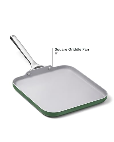 11" Non Stick Square Griddle Pan (Sage)