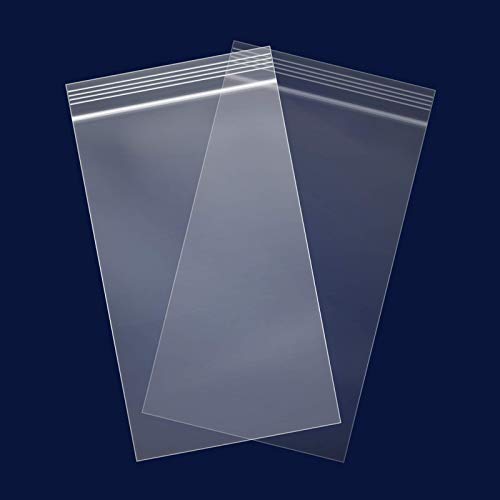 500 Count 6" x 9" Clear Reclosable Zip Plastic Poly Bags 2 Mil for A7 A8 A9 Cards & Envelopes