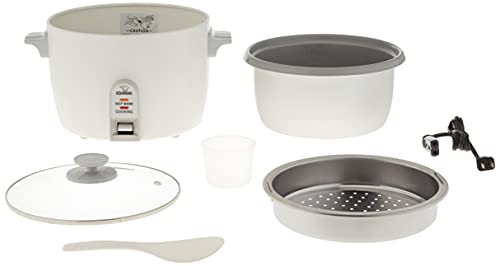 NHS-18 10-Cup (Uncooked) Rice Cooker,White (10 cup / Rice Cooker and Steamer 10 Cup)