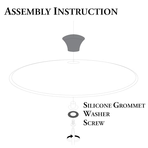 8 Inch Tempered Glass Lid (8 inch)