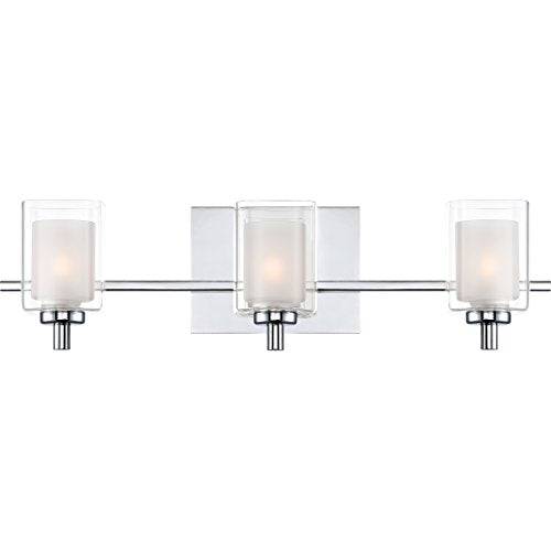 KLT8603CLED Kolt Modern Vanity Bath Lighting (3-Light / Polished Chrome)