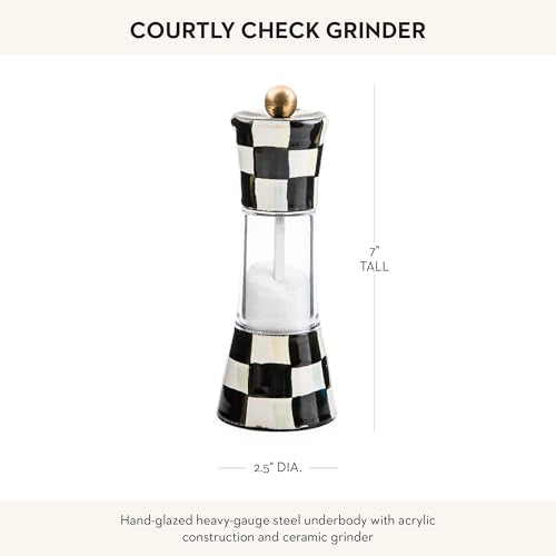 Enamel Grinder (Courtly Check)